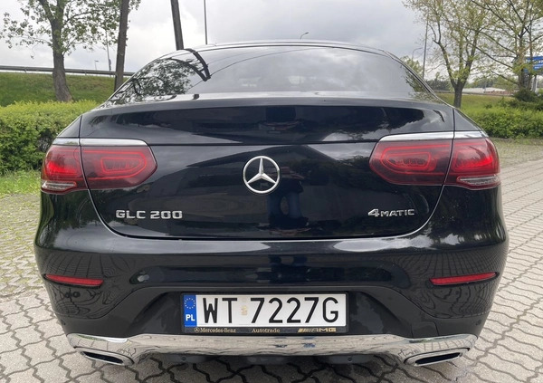 Mercedes-Benz GLC cena 189800 przebieg: 84888, rok produkcji 2021 z Warszawa małe 497